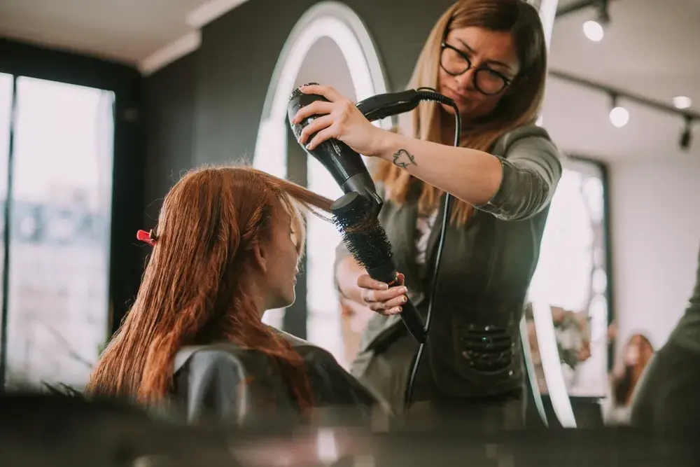 Hairdresser hair system Telogen