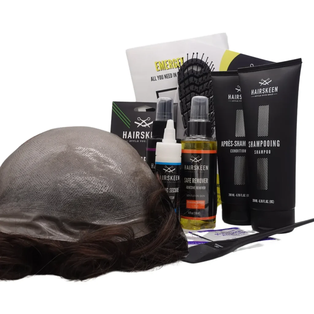 Invisible (Ultra Thin Skeen) kit Hair System